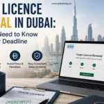 Trade Licence Renewal in Dubai guide with DET renewal process, compliance checklist, and Quickstep PRO Services